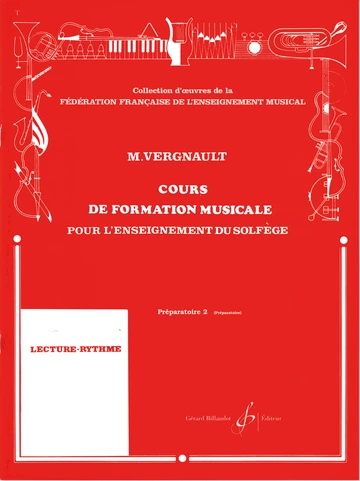 Cours de formation musicale pour l&amp;#039;enseignement du solfège. Préparatoire 2 Visuel